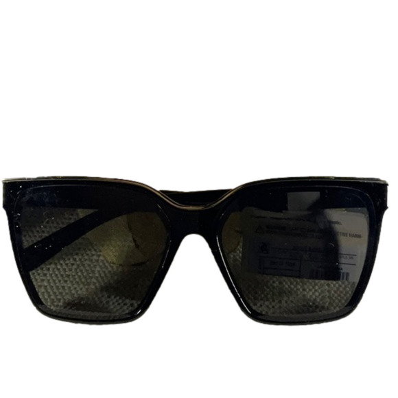 BLACK WITH GOLD SUNGLASSES - Picture 1 of 1
